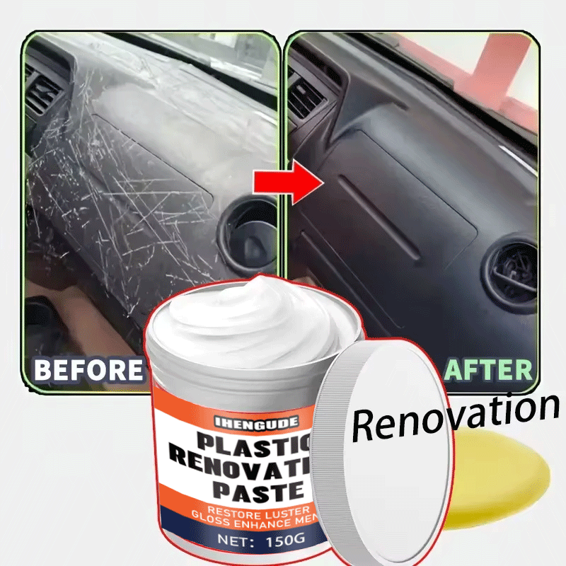 Trim Restorer Plastic - Cera Polidora para Plásticos de Carro,