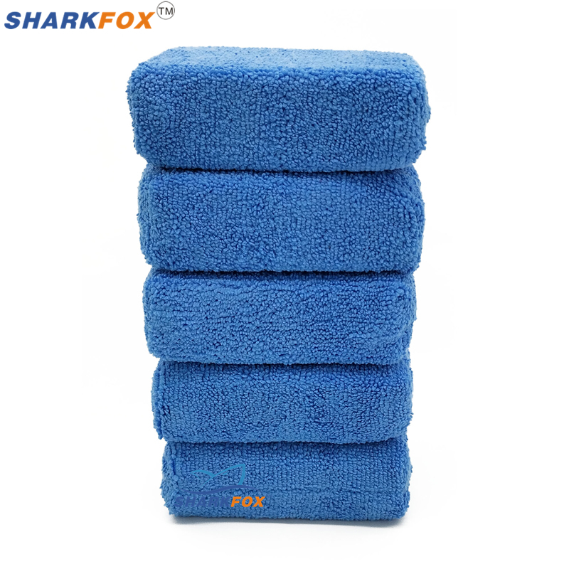 Wax Applicator Pad - Sharkfox 5 pçs/lote aplicadores retangulares de