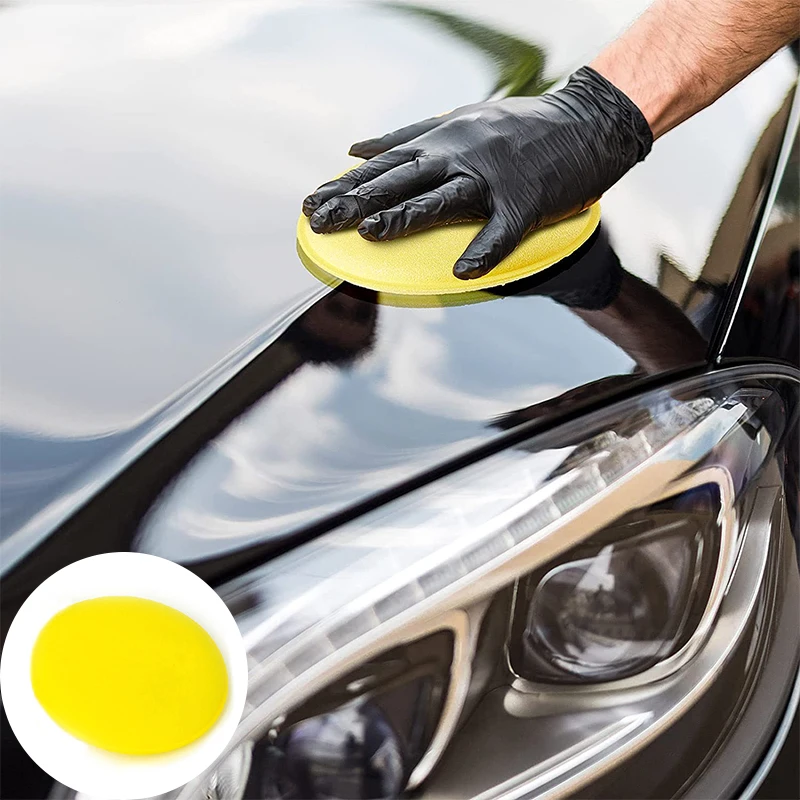 12 Peças de Esponjas Redondas  - Wax Applicator Pad avaliação e preço