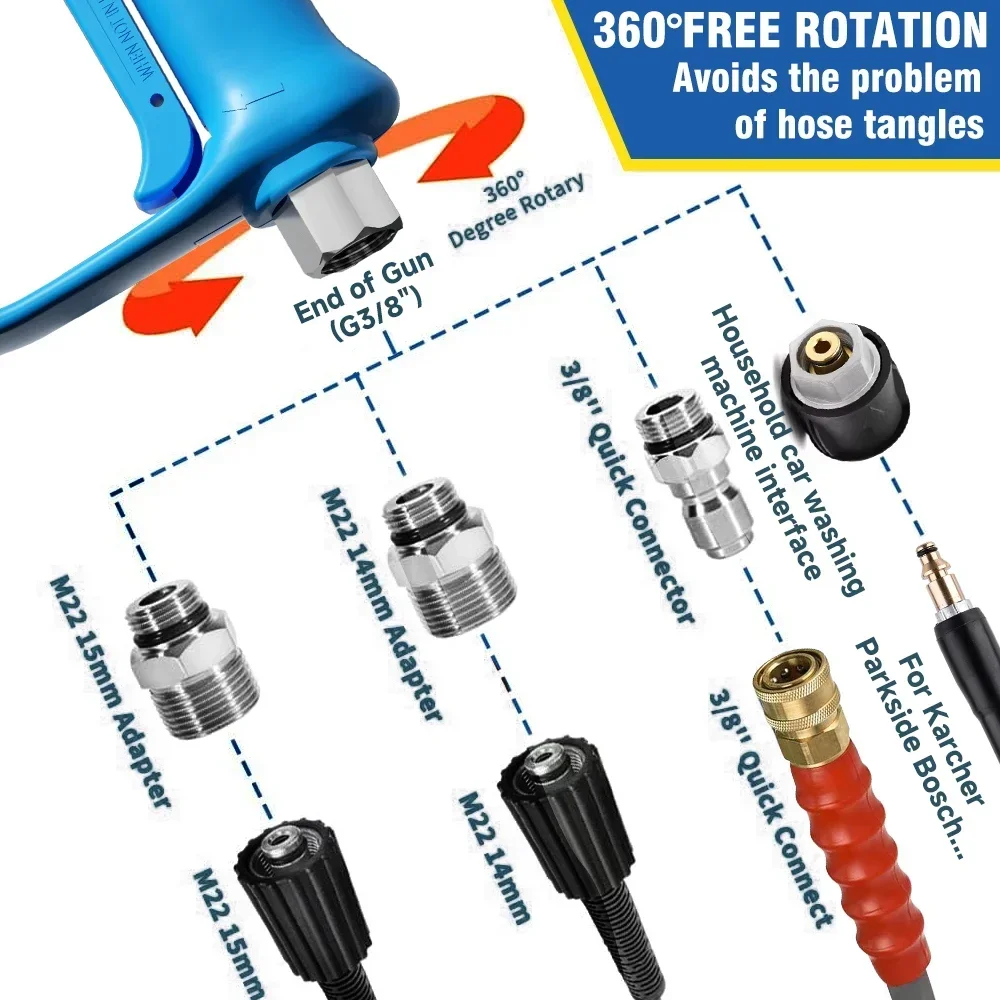 Garrafa de espuma de neve para - Pressure Washer Foam Gun avaliação e preço